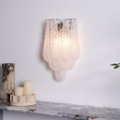 Lagoon Bloom Wall Light, Hardwired Wall Sconce, detail 29