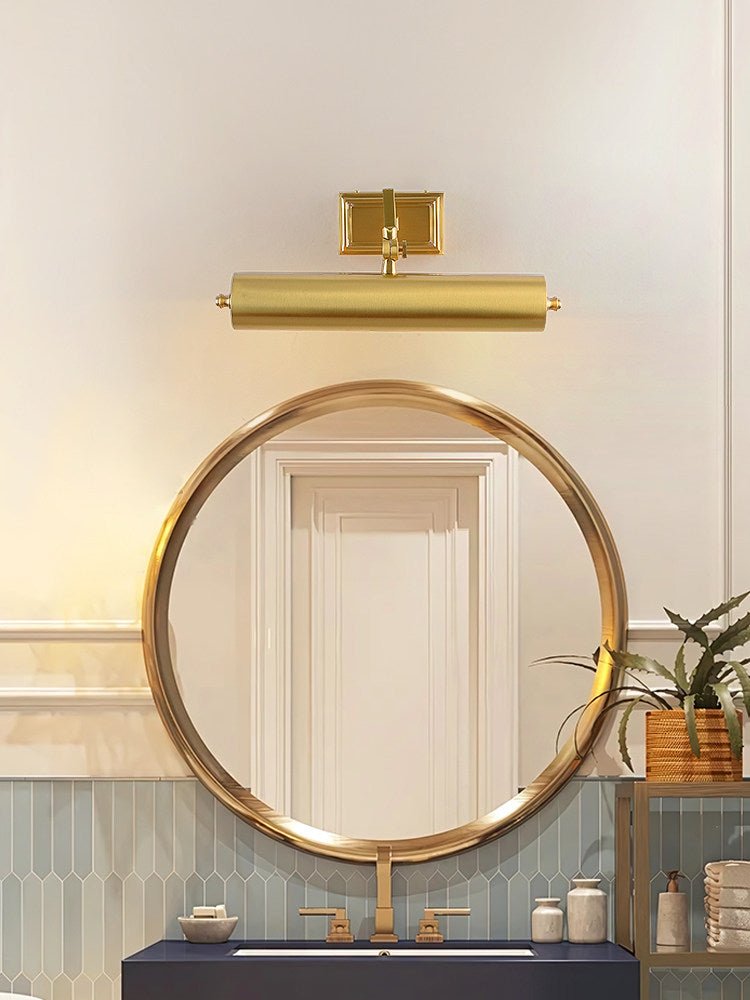Ashton Brass Wall Light, Hardwired Wall Sconce, detail 8