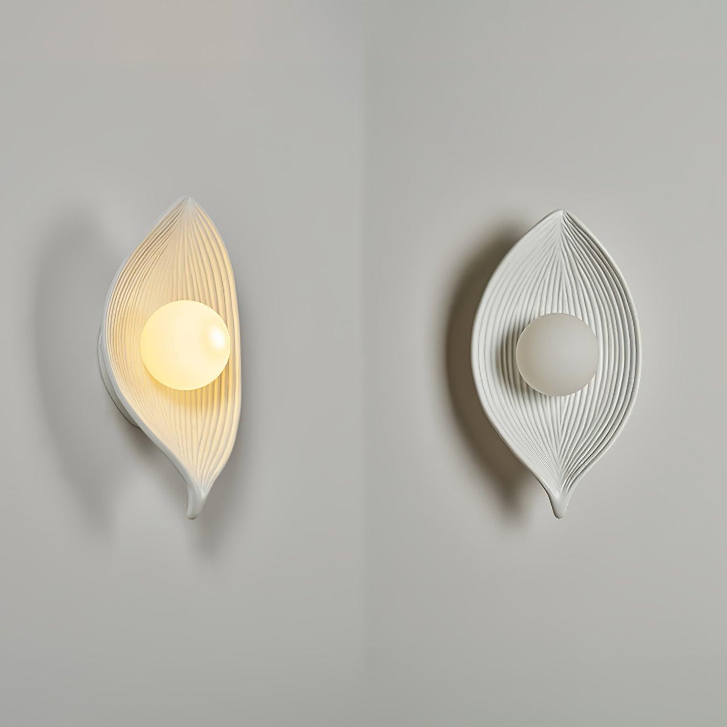 Leaf Canoe Wall-mounted Lamp Wall Light, Hardwired Wall Sconce, detail 13