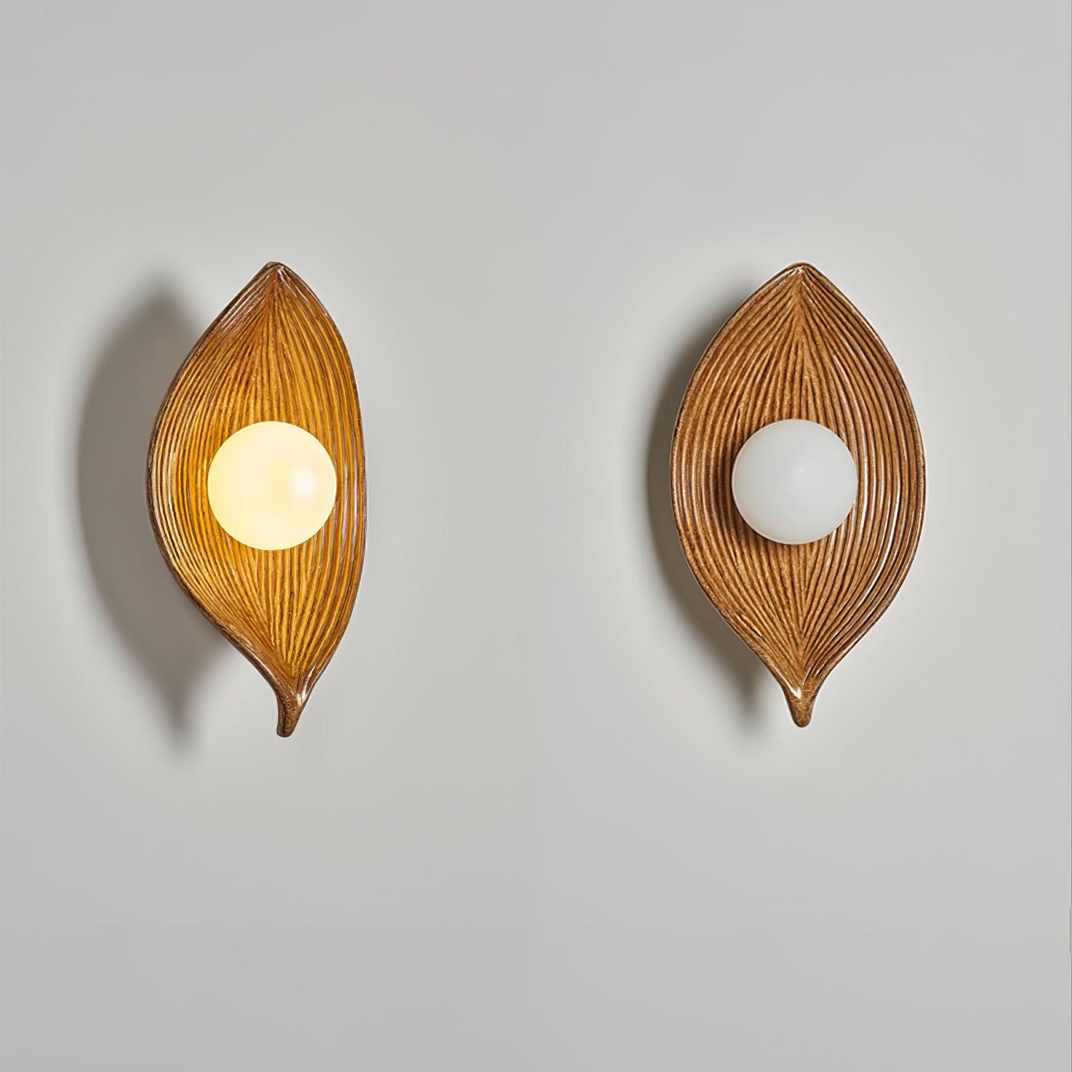 Leaf Canoe Wall-mounted Lamp Wall Light, Hardwired Wall Sconce, detail 20