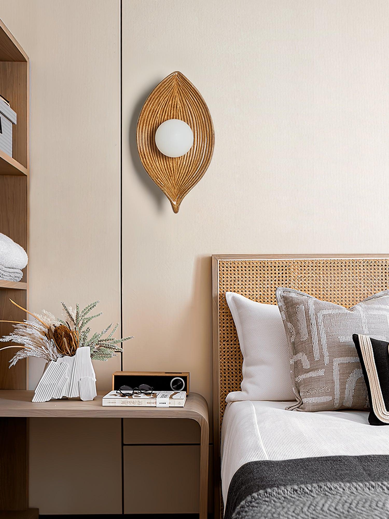 Leaf Canoe Wall-mounted Lamp Wall Light, Hardwired Wall Sconce, detail 24