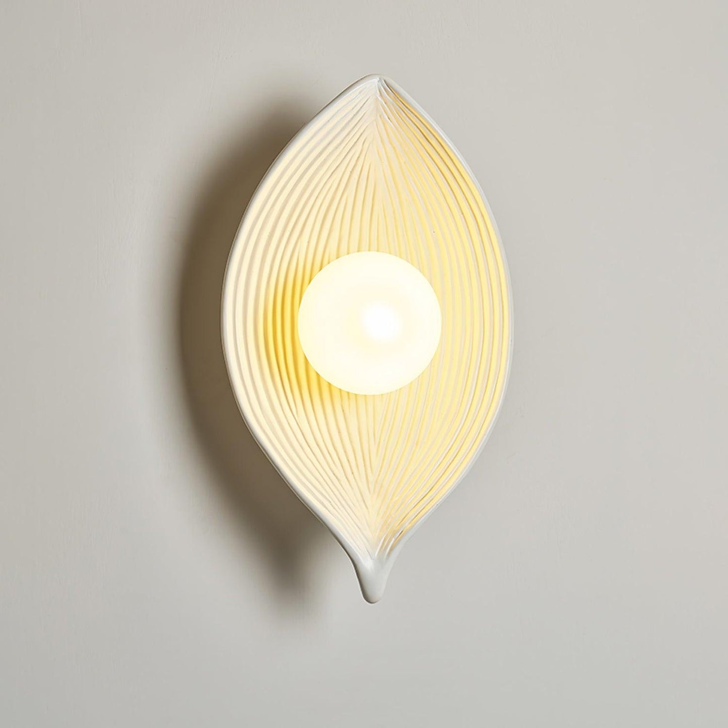 Leaf Canoe Wall-mounted Lamp Wall Light, Hardwired Wall Sconce, detail 35