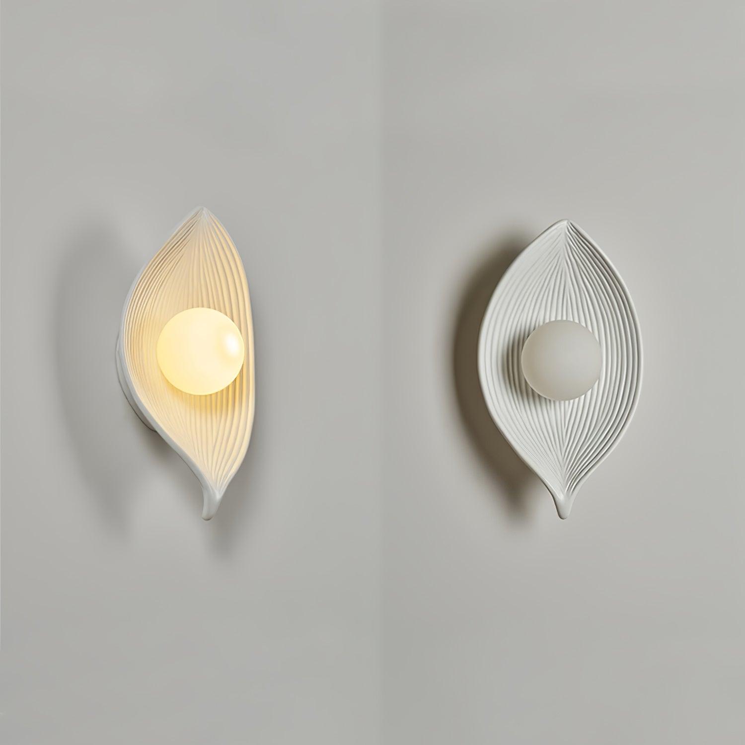 Leaf Canoe Wall-mounted Lamp Wall Light, Hardwired Wall Sconce, detail 30
