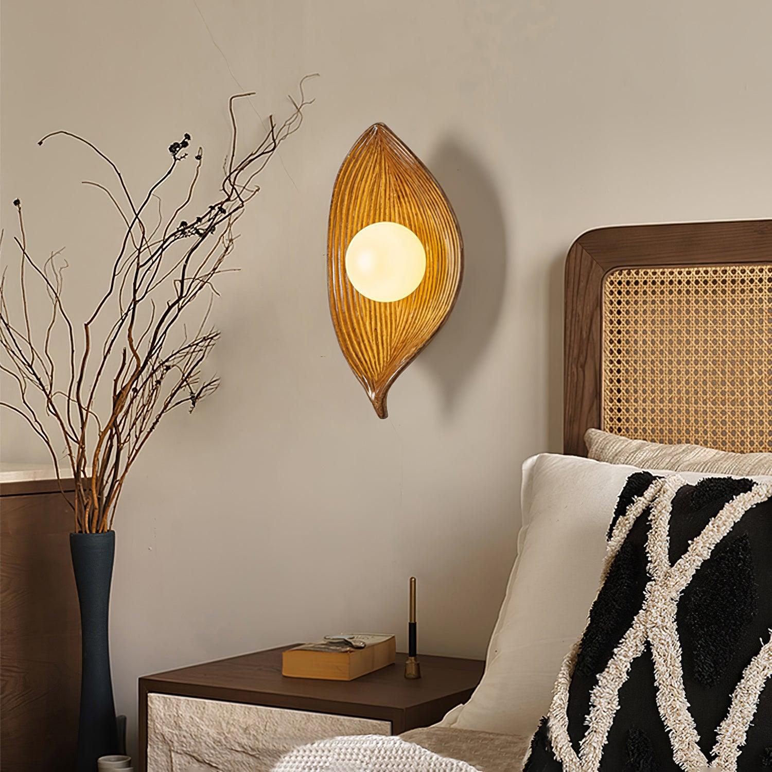 Leaf Canoe Wall-mounted Lamp Wall Light, Hardwired Wall Sconce, detail 31