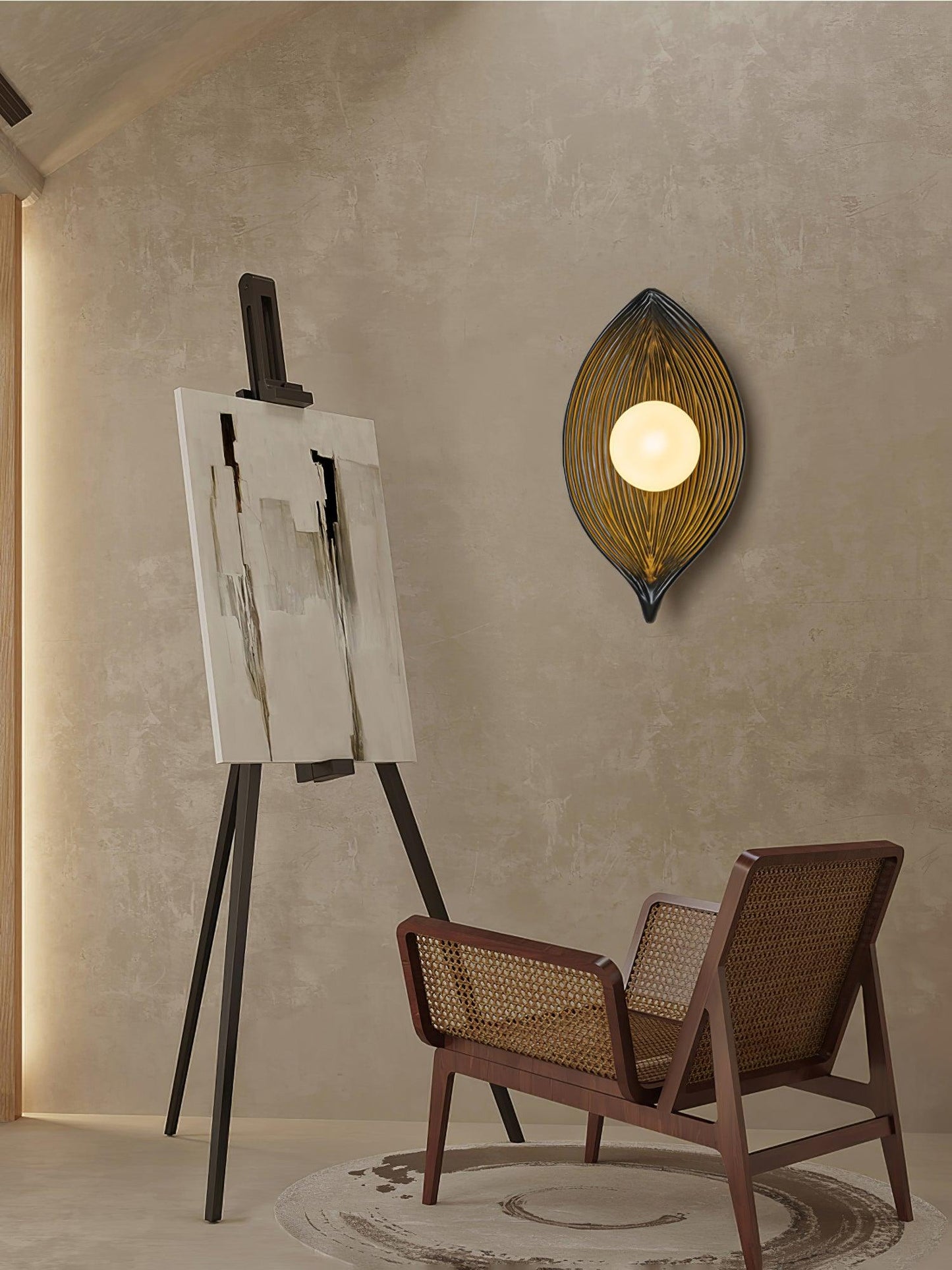 Leaf Canoe Wall-mounted Lamp Wall Light, Hardwired Wall Sconce, detail 11