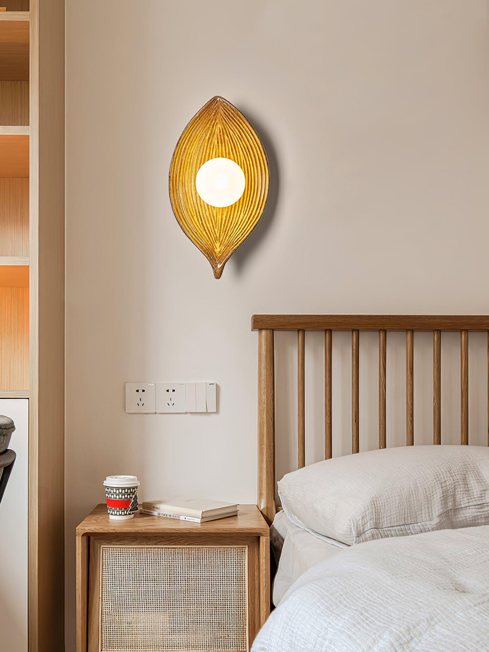Leaf Canoe Wall-mounted Lamp Wall Light, Hardwired Wall Sconce, detail 12