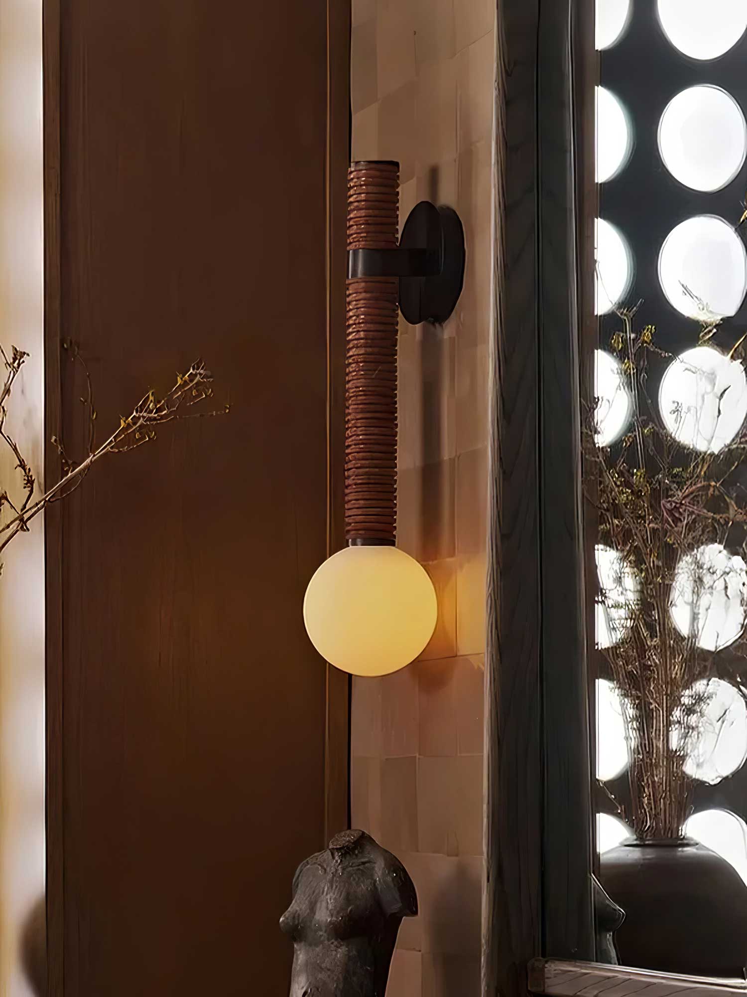 Lestro Wall Light, Hardwired Wall Sconce, detail 11