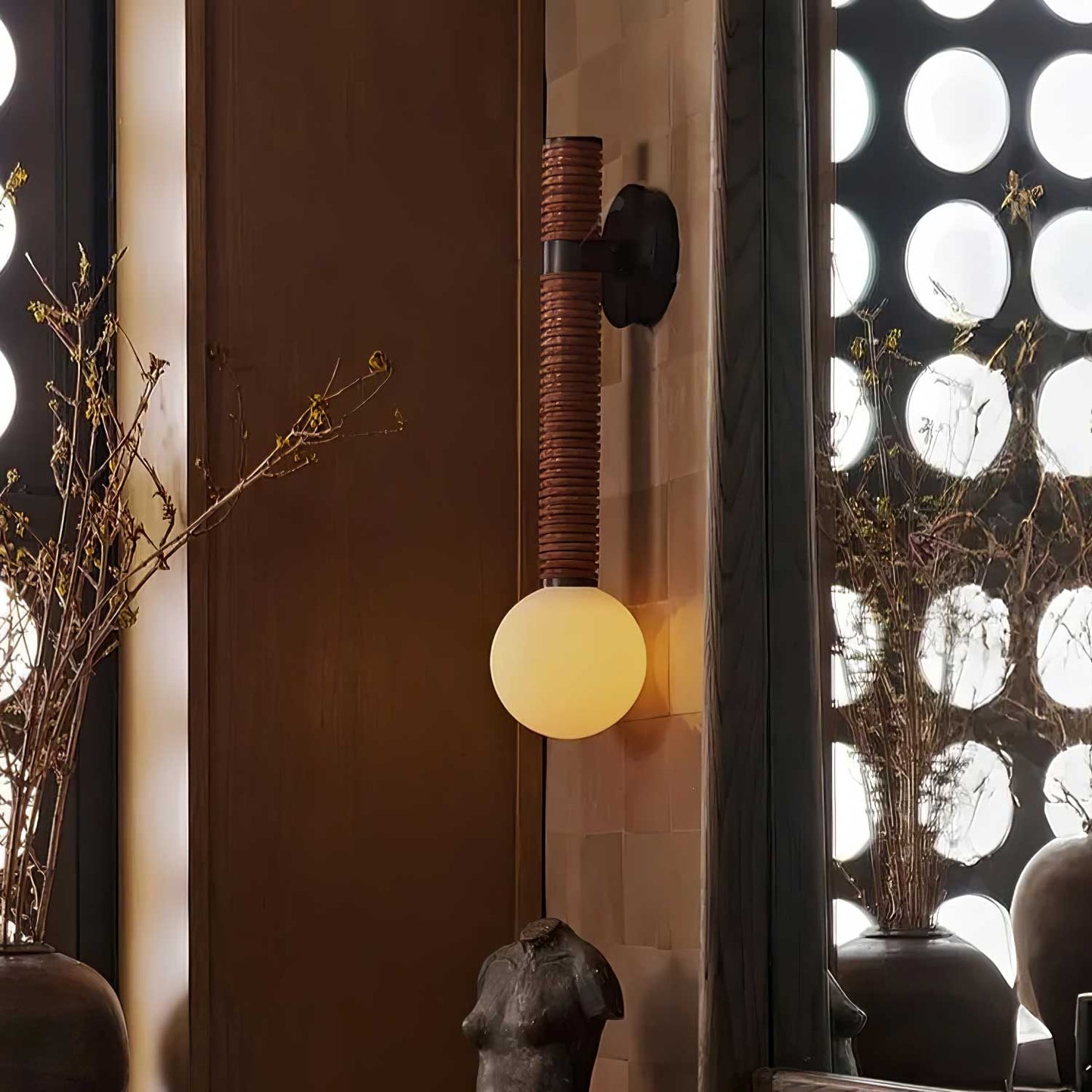 Lestro Wall Light, Hardwired Wall Sconce, detail 13