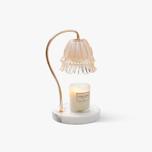 Lily Marble Warmer Table Lamp - Tianguang Alabaster Lighting