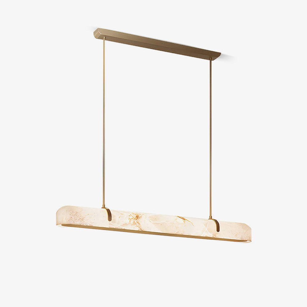 Linear Alabaster Pendant light Chandelier - Tianguang Alabaster Lighting