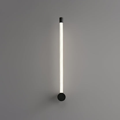 Linear LED Rechargeable Wall Light - ∅ 2.7″ x H 25.6″ Metal, Bedroom Wall Sconce, detail 11