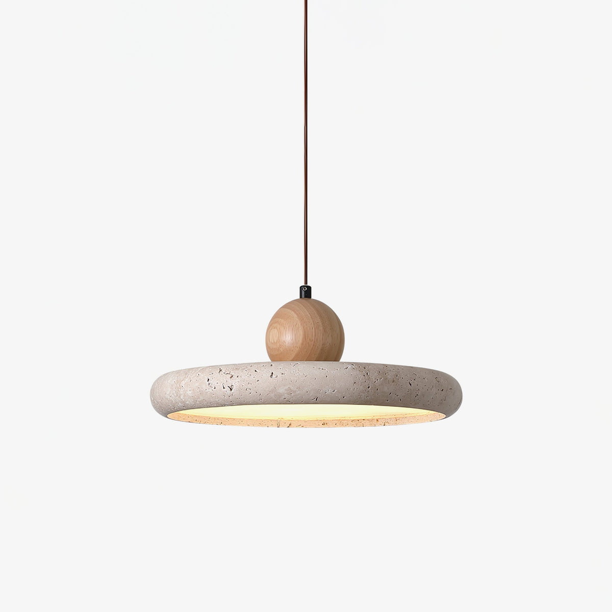 Lola Travertine Pendant Light - Tianguang Alabaster Lighting