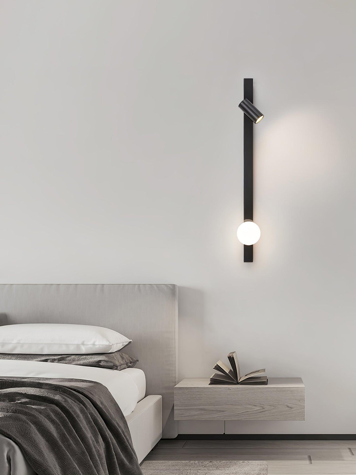 Long Arm Plug-In Wall Light, Plug-In Wall Sconce, detail 23