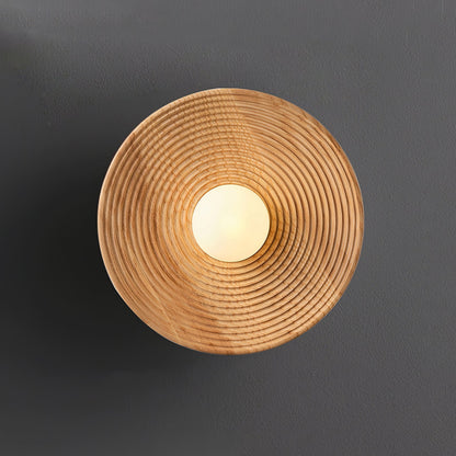 Lumina Contour Wooden Wall Light, Hardwired Wall Sconce, detail 15