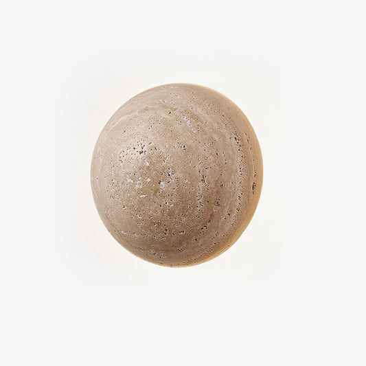 Luna Travertine Wall Light - Tianguang Alabaster Lighting