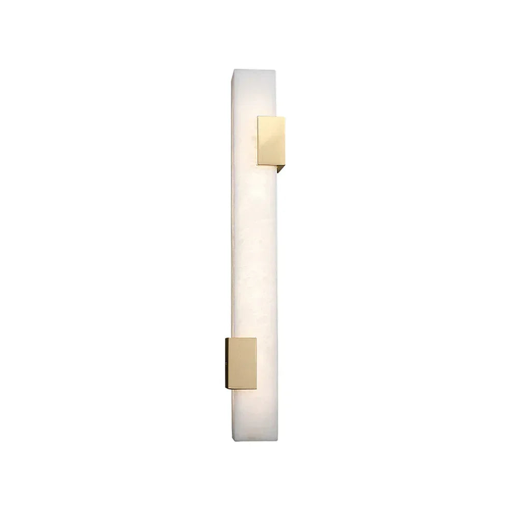 Luxury Rectangular Alabaster Wall Lamp - Tianguang Alabaster Lighting