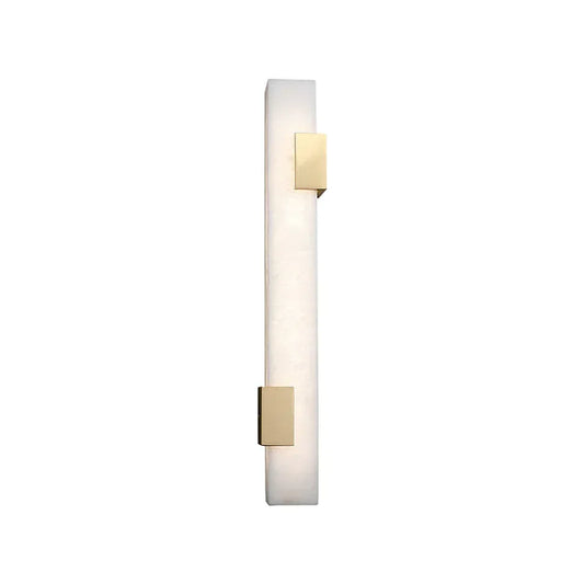 Luxury Rectangular Alabaster Wall Lamp - Tianguang Alabaster Lighting
