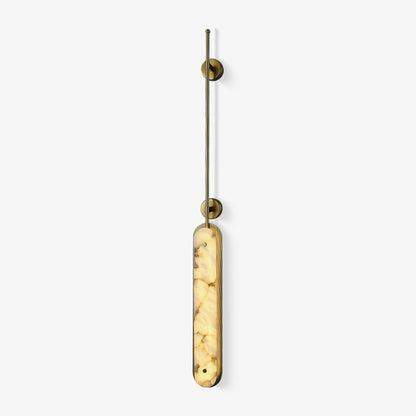 Lysandra Alabaster Wall Light, Hardwired Wall Sconce, detail 9