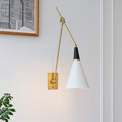 Magari Wall Light - L 74cm x H 66cm Metal, Hardwired Wall Sconce, detail 7