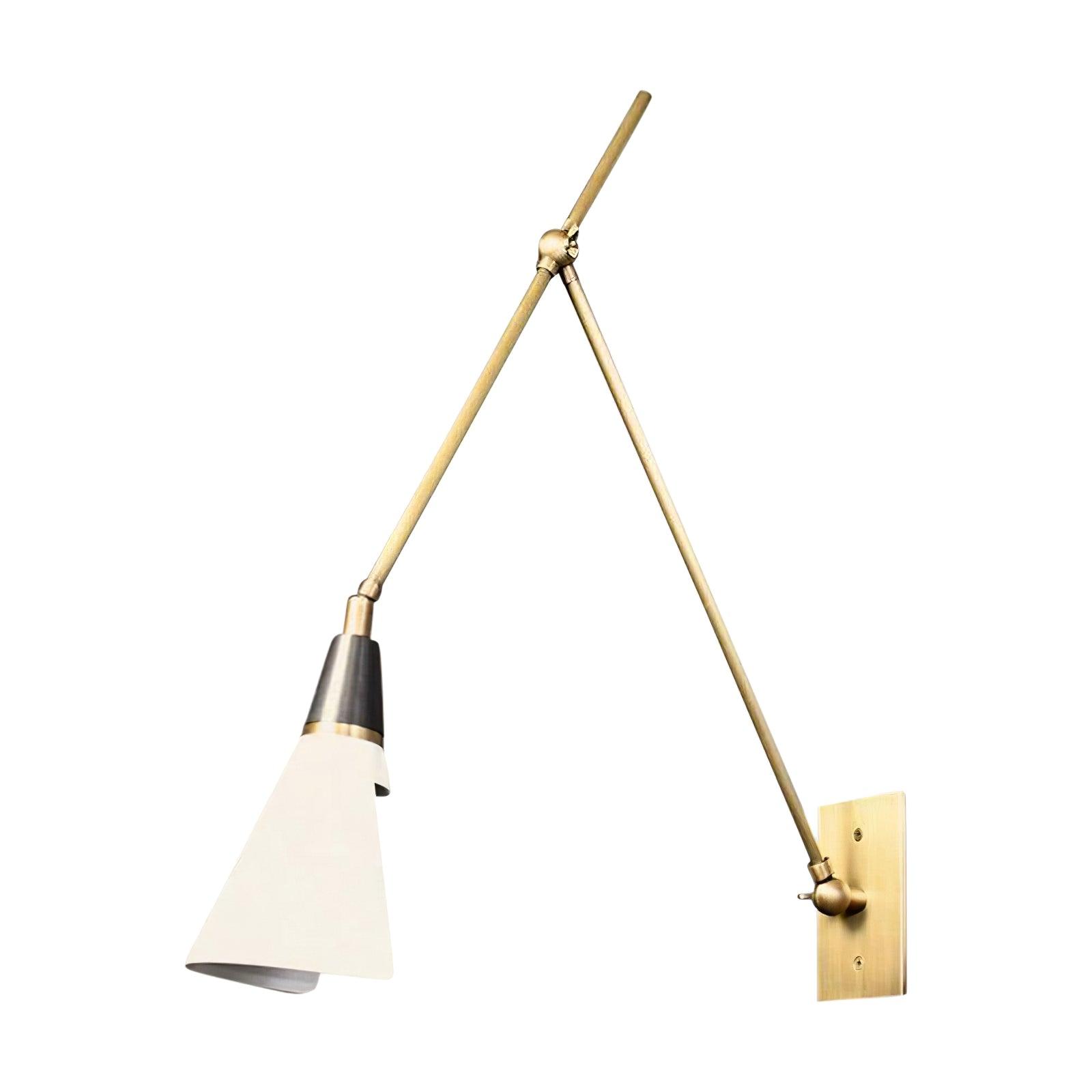Magari Wall Light - L 74cm x H 66cm Metal, Hardwired Wall Sconce, detail 26