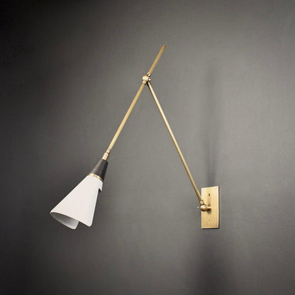Magari Wall Light - L 74cm x H 66cm Metal, Hardwired Wall Sconce, detail 21