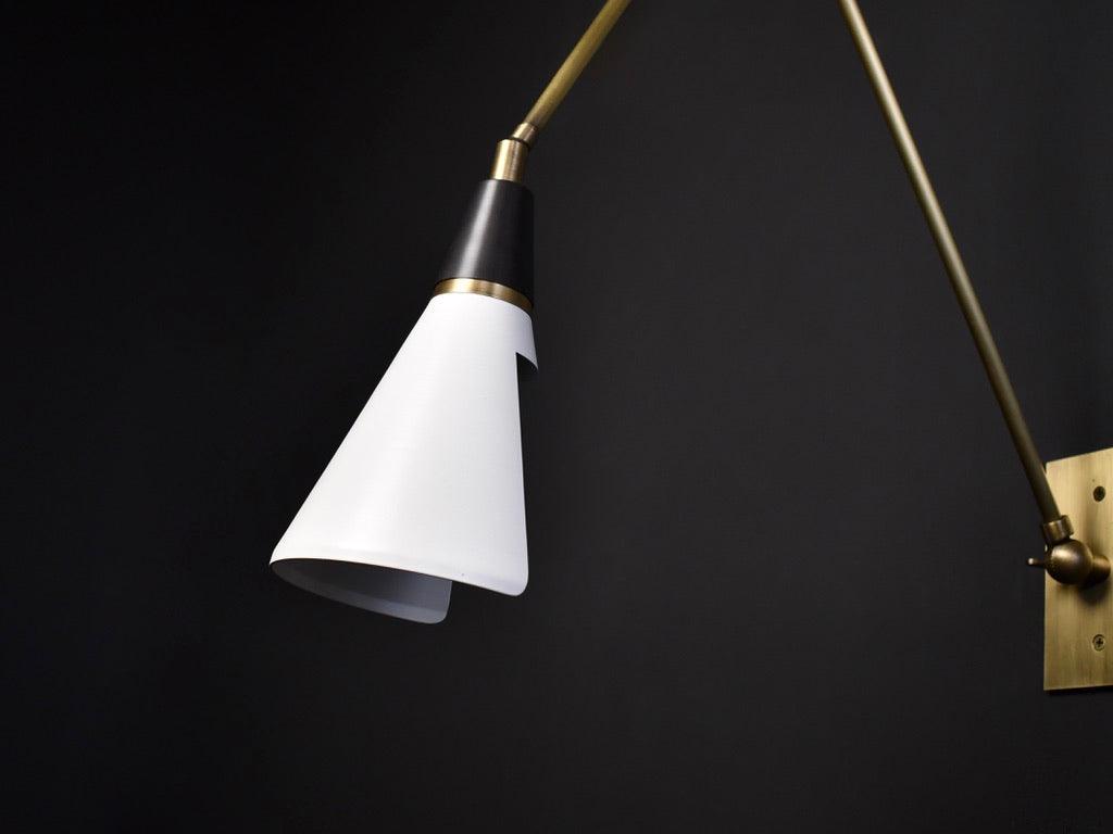 Magari Wall Light - L 74cm x H 66cm Metal, Hardwired Wall Sconce, detail 30