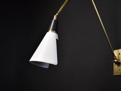 Magari Wall Light - L 74cm x H 66cm Metal, Hardwired Wall Sconce, detail 30