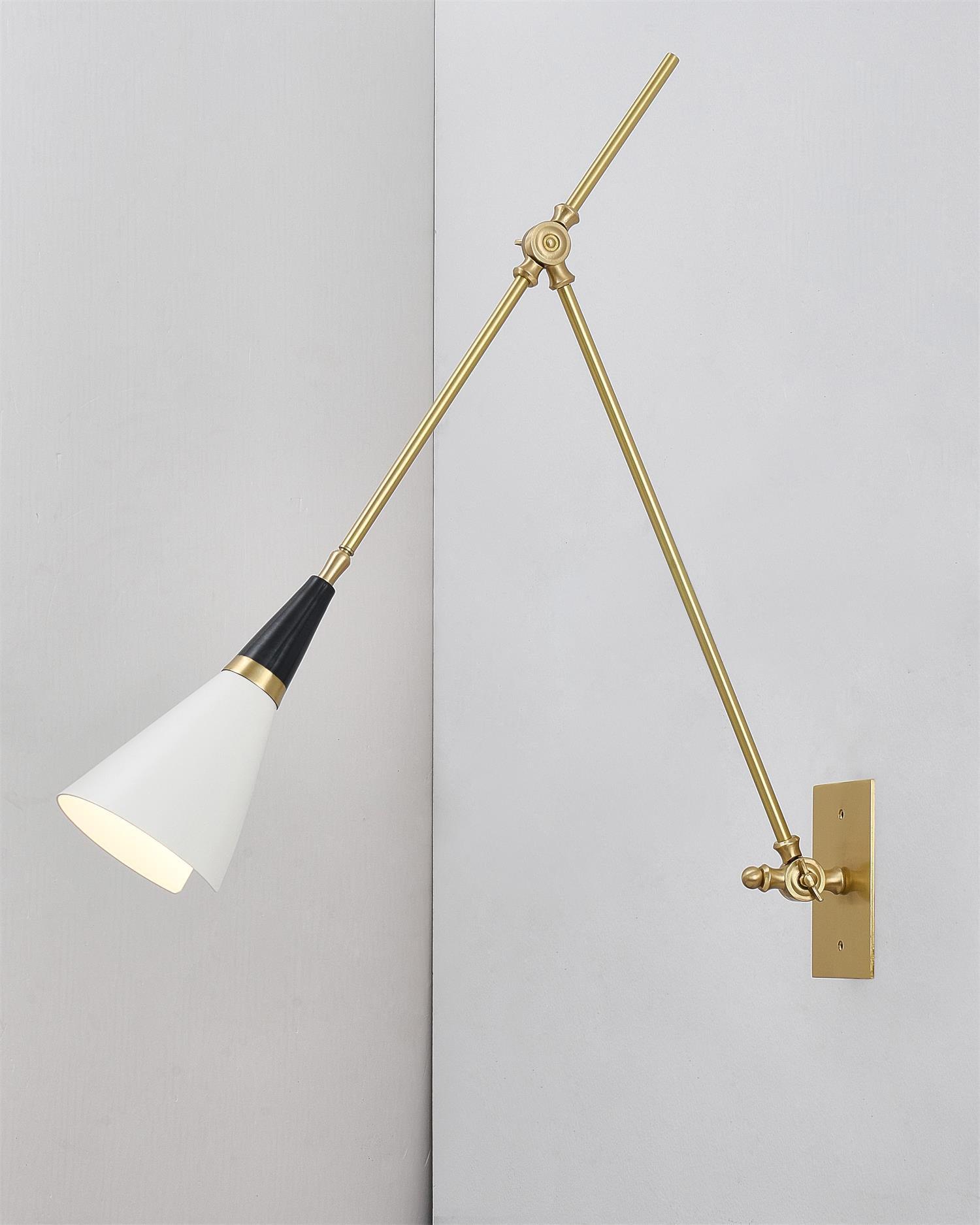 Magari Wall Light - L 74cm x H 66cm Metal, Hardwired Wall Sconce, detail 20