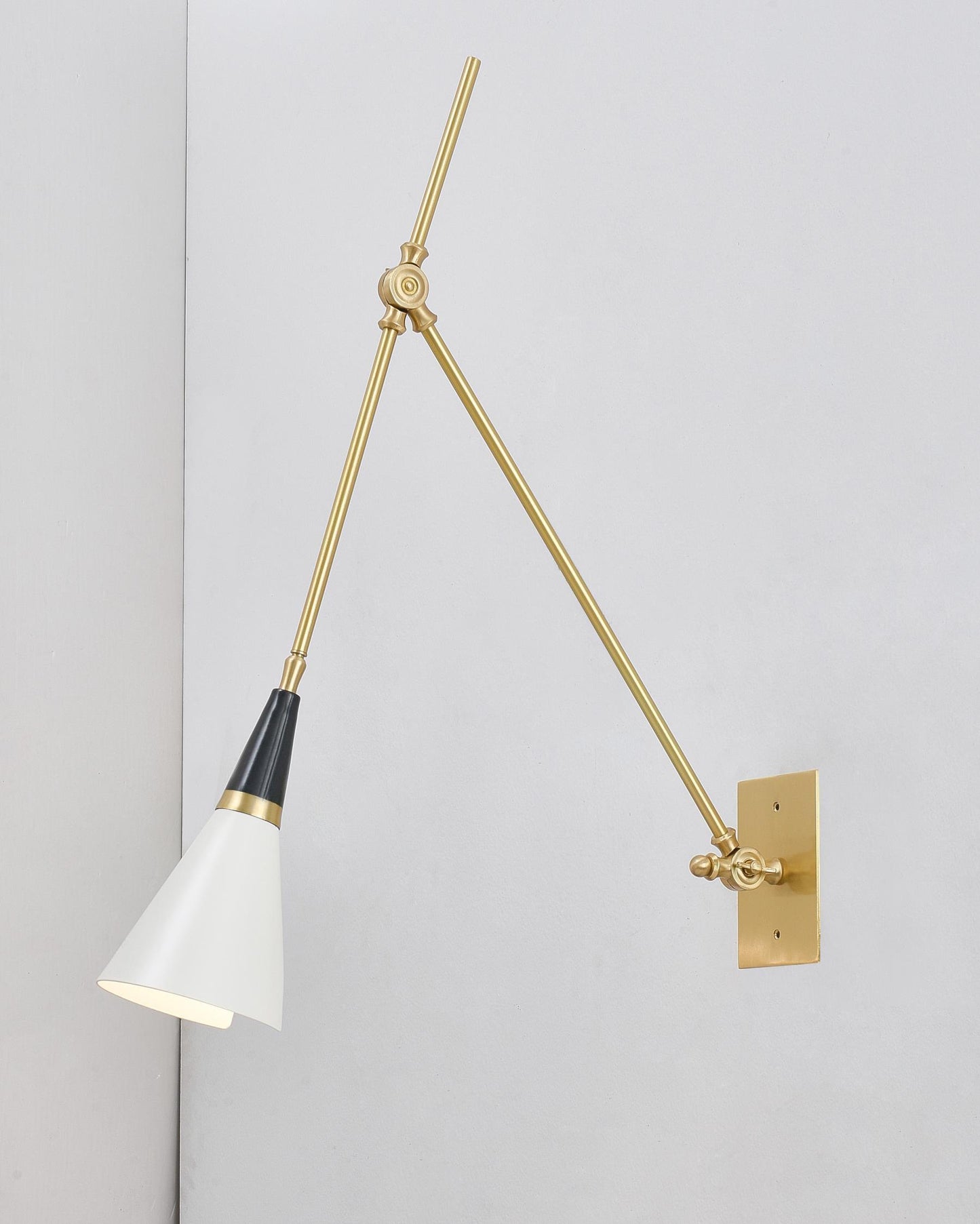 Magari Wall Light - L 74cm x H 66cm Metal, Hardwired Wall Sconce, detail 35