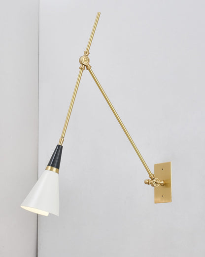 Magari Wall Light - L 74cm x H 66cm Metal, Hardwired Wall Sconce, detail 35