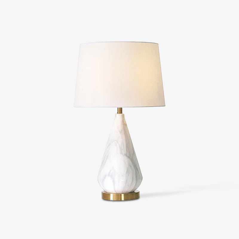Marble Diamond Table Lamp - Tianguang Alabaster Lighting
