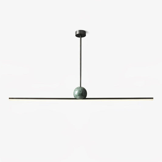 Marble Linear Pendant Lamp - Tianguang Alabaster Lighting