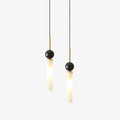 Marble Vertical Droplight Pendant Lamp - Tianguang Alabaster Lighting