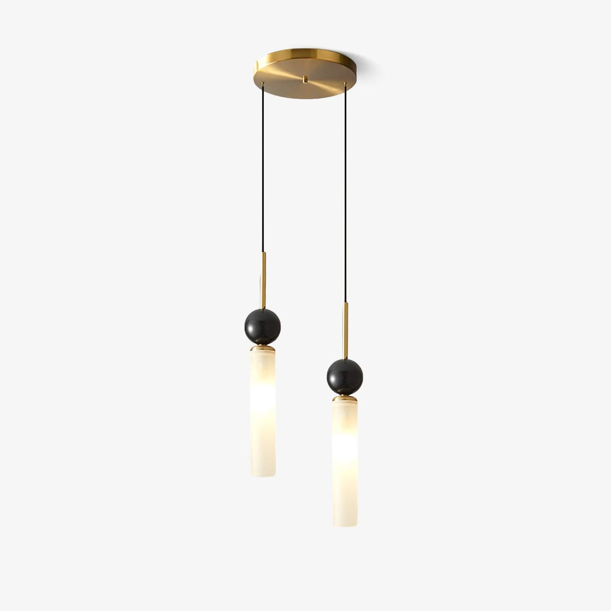 Marble Vertical Pendant Lamp - Tianguang Alabaster Lighting