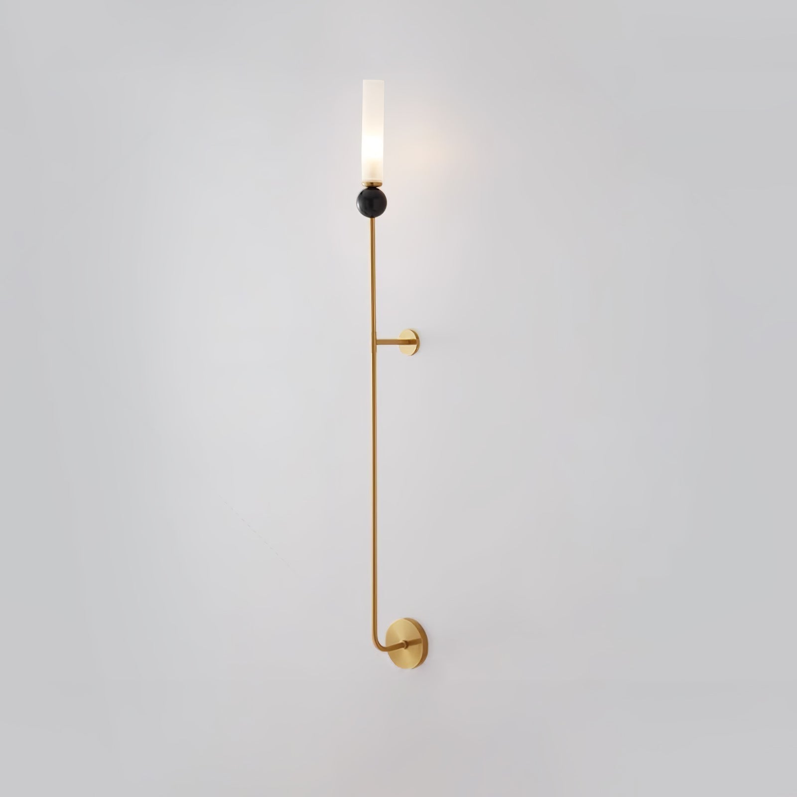 Marble Vertical Wall Light, Hardwired Wall Sconce, detail 17