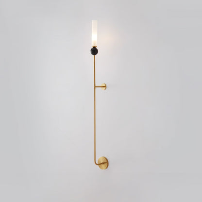 Marble Vertical Wall Light, Hardwired Wall Sconce, detail 17