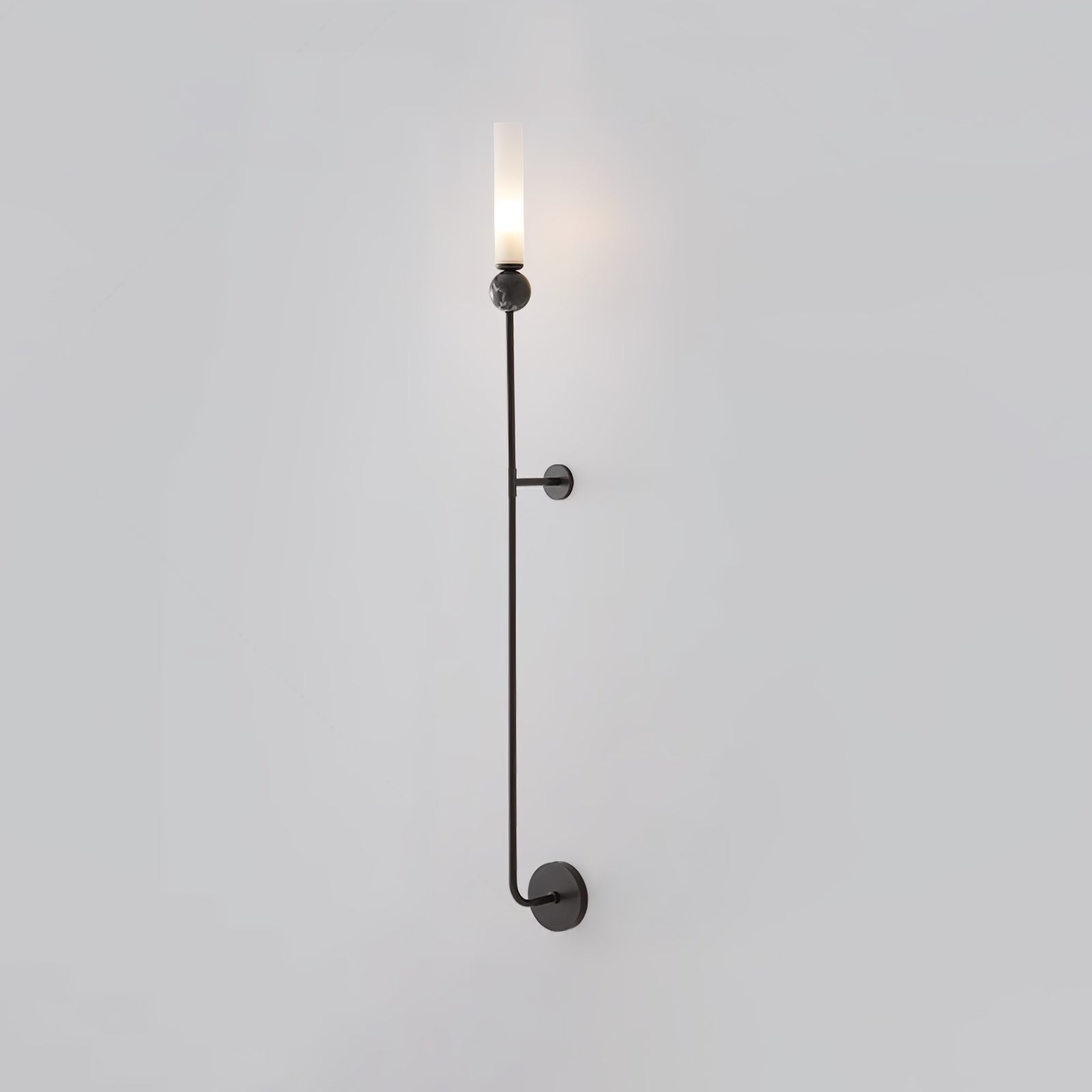 Marble Vertical Wall Light, Hardwired Wall Sconce, detail 18