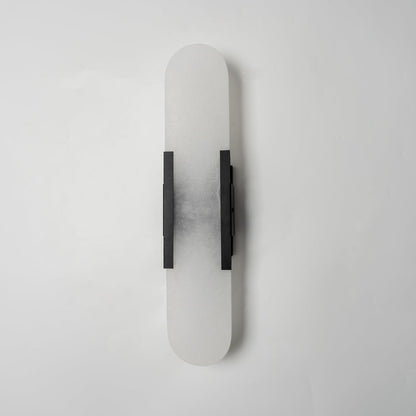 Melange Elongated Alabaster Wall Light Wall Light, Hardwired Wall Sconce, detail 50
