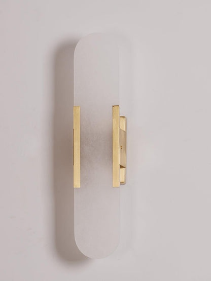 Melange Elongated Alabaster Wall Light Wall Light, Hardwired Wall Sconce, detail 52