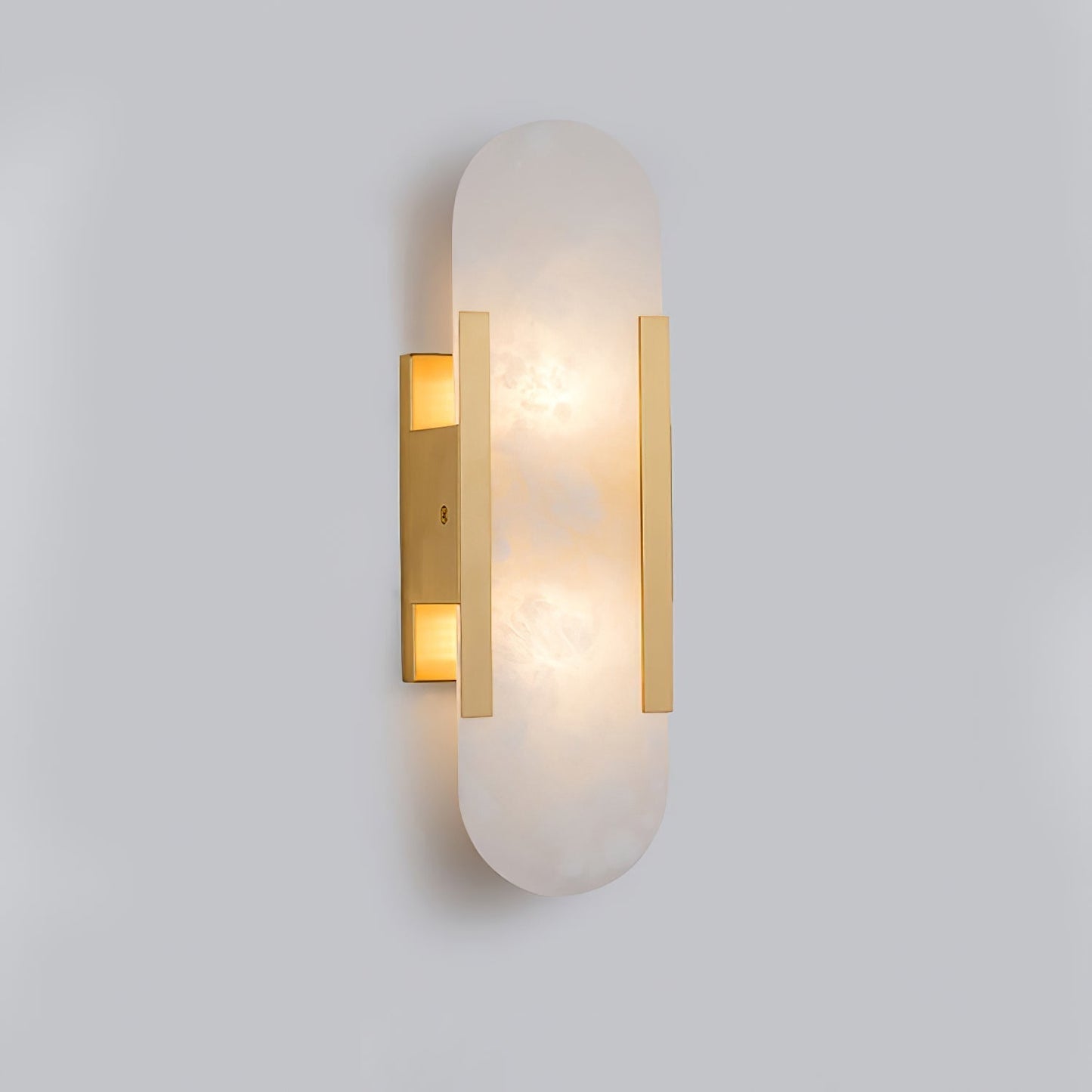 Melange Elongated Alabaster Wall Light Wall Light, Hardwired Wall Sconce, detail 62
