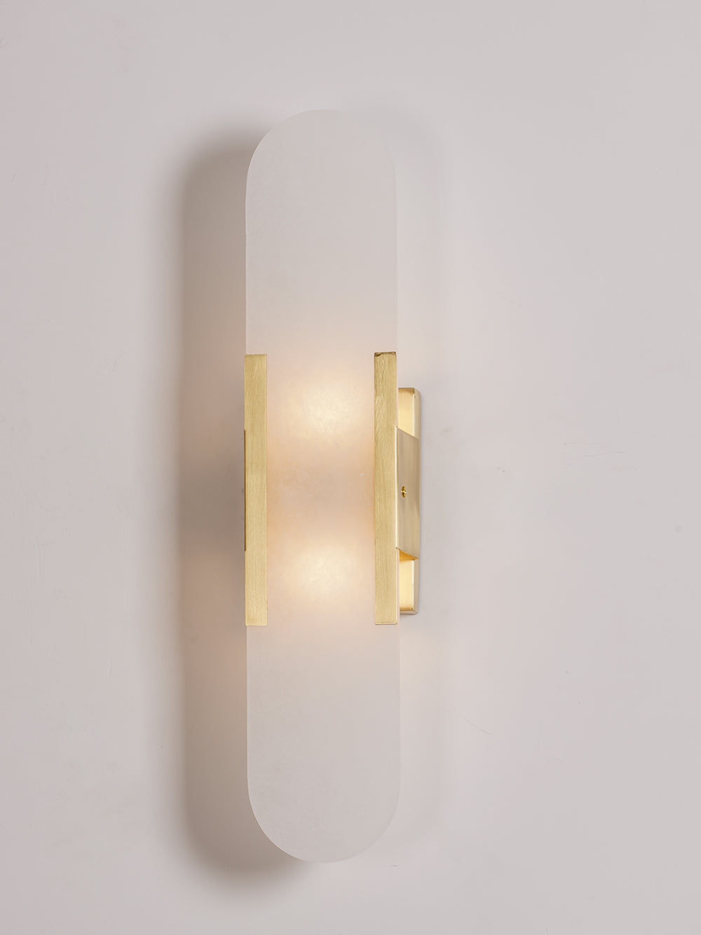 Melange Elongated Alabaster Wall Light Wall Light, Hardwired Wall Sconce, detail 76