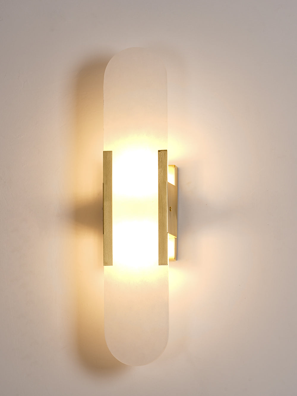 Melange Elongated Alabaster Wall Light Wall Light, Hardwired Wall Sconce, detail 77