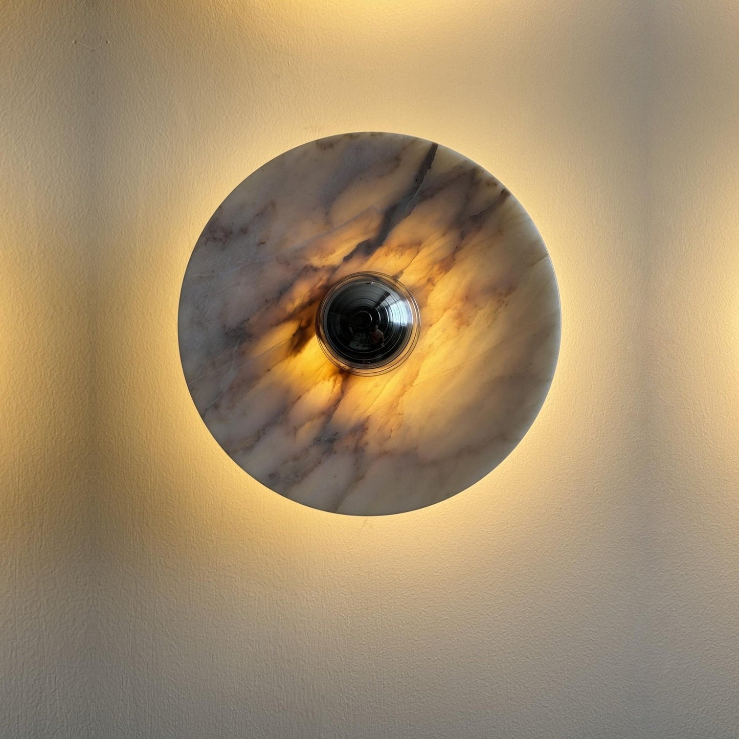 Messier Marble Wall Light, Hardwired Wall Sconce, detail 10