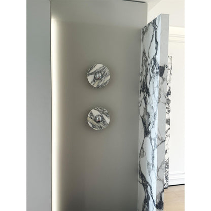 Messier Marble Wall Light, Hardwired Wall Sconce, detail 12