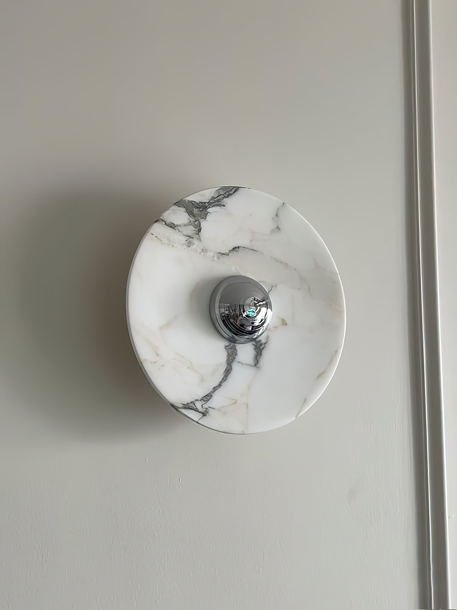 Messier Marble Wall Light, Hardwired Wall Sconce, detail 31