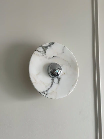 Messier Marble Wall Light, Hardwired Wall Sconce, detail 31
