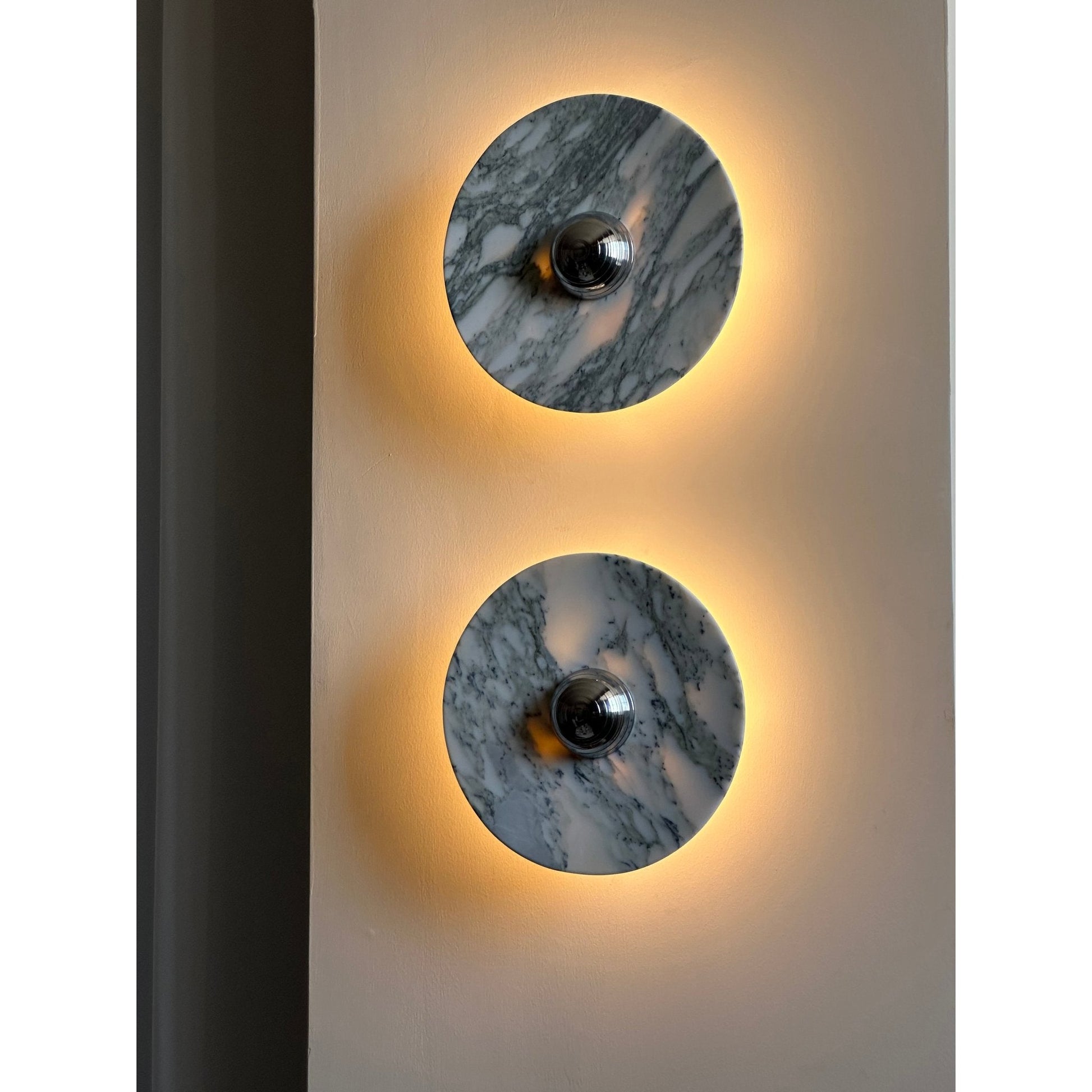 Messier Marble Wall Light, Hardwired Wall Sconce, detail 17