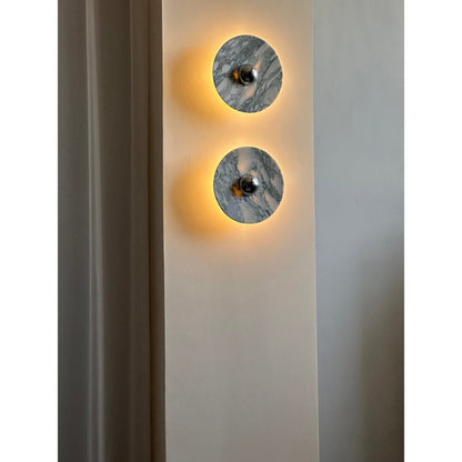 Messier Marble Wall Light, Hardwired Wall Sconce, detail 20