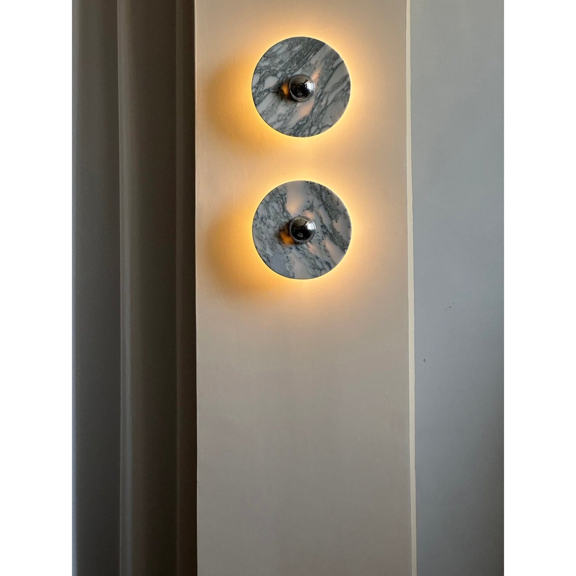 Messier Marble Wall Light, Hardwired Wall Sconce, detail 23