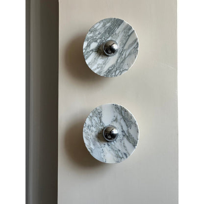Messier Marble Wall Light, Hardwired Wall Sconce, detail 26